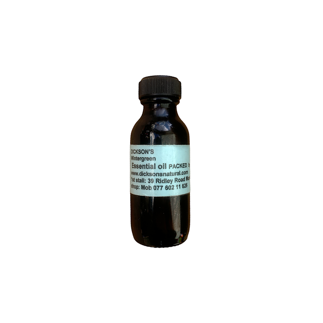 Dickson’s 100% WINTERGREEN ESSENTIAL OIL (15ml)