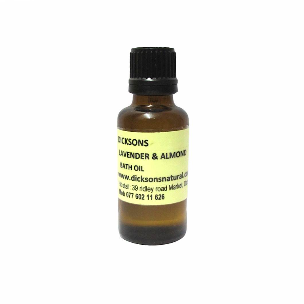 Dickson's LAVENDER AND ALMOND BATH OIL (60ml)