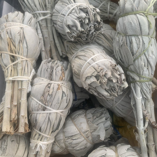 White Sage -  Californian Natural Incense Smudge Wand
