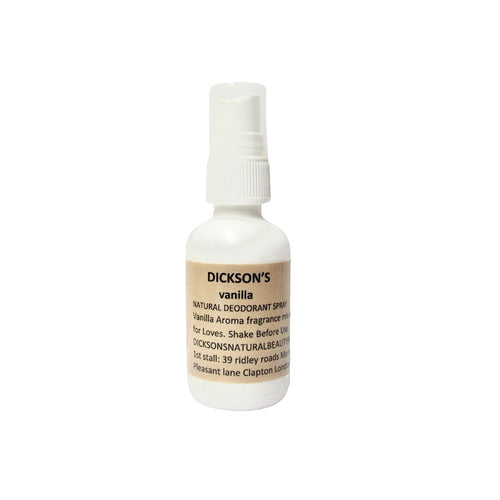 Dickson's NATURAL DEODORANT SPRAY - VANILLA